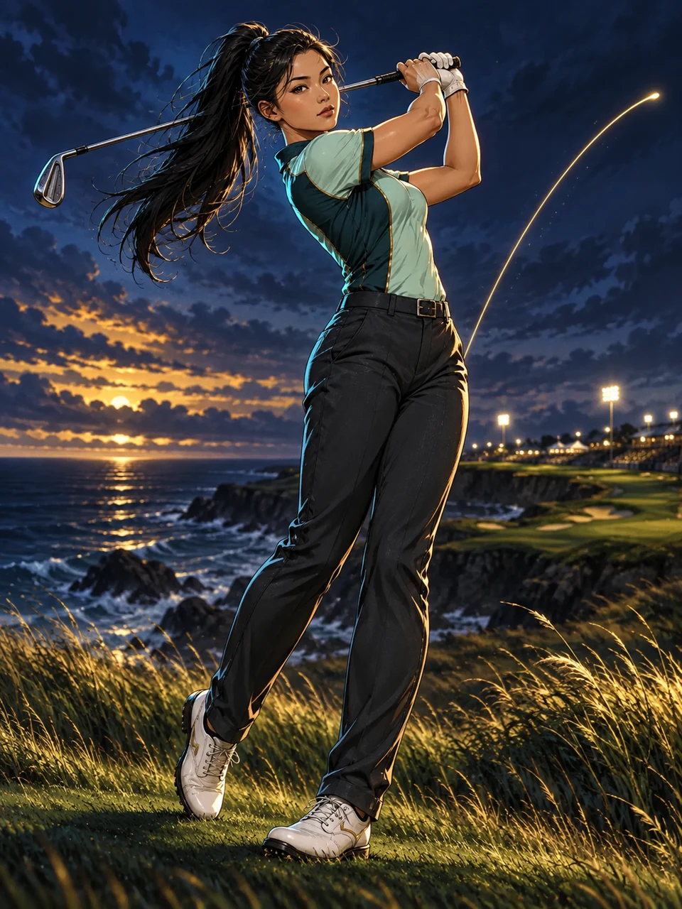 Golf Sovereign SHFantasy collection card · Fictional practice